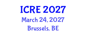 International Conference on Railway Engineering (ICRE) March 24, 2027 - Brussels, Belgium