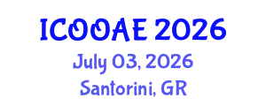 International Conference on Ocean, Offshore and Arctic Engineering (ICOOAE) July 03, 2026 - Santorini, Greece