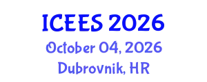 International Conference on Earthquake Engineering and Seismology (ICEES) October 04, 2026 - Dubrovnik, Croatia