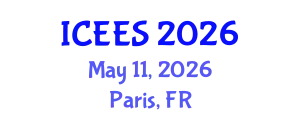International Conference on Earthquake Engineering and Seismology (ICEES) May 11, 2026 - Paris, France