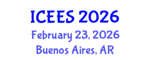 International Conference on Earthquake Engineering and Seismology (ICEES) February 23, 2026 - Buenos Aires, Argentina