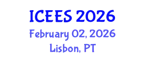 International Conference on Earthquake Engineering and Seismology (ICEES) February 02, 2026 - Lisbon, Portugal