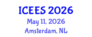 International Conference on Earthquake Engineering and Seismology (ICEES) May 11, 2026 - Amsterdam, Netherlands