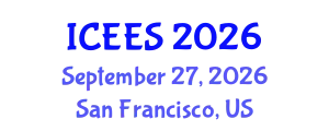 International Conference on Earthquake Engineering and Seismology (ICEES) September 27, 2026 - San Francisco, United States
