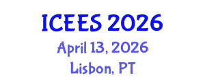 International Conference on Earthquake Engineering and Seismology (ICEES) April 13, 2026 - Lisbon, Portugal