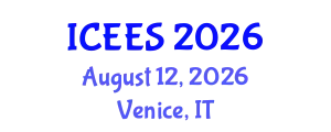 International Conference on Earthquake Engineering and Seismology (ICEES) August 12, 2026 - Venice, Italy
