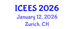 International Conference on Earthquake Engineering and Seismology (ICEES) January 12, 2026 - Zurich, Switzerland