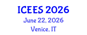 International Conference on Earthquake Engineering and Seismology (ICEES) June 22, 2026 - Venice, Italy
