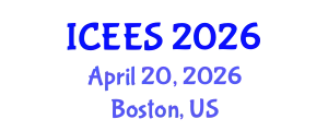 International Conference on Earthquake Engineering and Seismology (ICEES) April 20, 2026 - Boston, United States