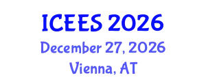 International Conference on Earthquake Engineering and Seismology (ICEES) December 27, 2026 - Vienna, Austria