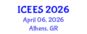 International Conference on Earthquake Engineering and Seismology (ICEES) April 06, 2026 - Athens, Greece