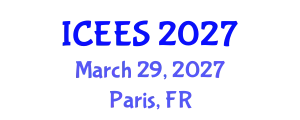 International Conference on Earthquake Engineering and Seismology (ICEES) March 29, 2027 - Paris, France