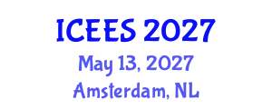 International Conference on Earthquake Engineering and Seismology (ICEES) May 13, 2027 - Amsterdam, Netherlands