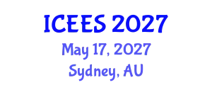 International Conference on Earthquake Engineering and Seismology (ICEES) May 17, 2027 - Sydney, Australia