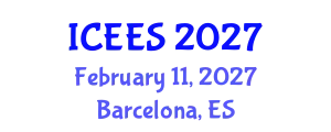 International Conference on Earthquake Engineering and Seismology (ICEES) February 11, 2027 - Barcelona, Spain