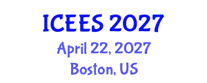 International Conference on Earthquake Engineering and Seismology (ICEES) April 22, 2027 - Boston, United States