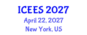 International Conference on Earthquake Engineering and Seismology (ICEES) April 22, 2027 - New York, United States