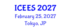 International Conference on Earthquake Engineering and Seismology (ICEES) February 25, 2027 - Tokyo, Japan