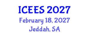 International Conference on Earthquake Engineering and Seismology (ICEES) February 18, 2027 - Jeddah, Saudi Arabia