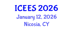 International Conference on Earthquake Engineering and Seismology (ICEES) January 12, 2026 - Nicosia, Cyprus