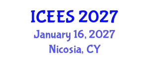 International Conference on Earthquake Engineering and Seismology (ICEES) January 16, 2027 - Nicosia, Cyprus