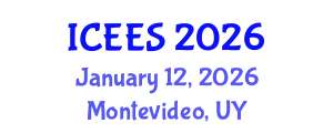 International Conference on Earthquake Engineering and Seismology (ICEES) January 12, 2026 - Montevideo, Uruguay