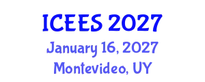 International Conference on Earthquake Engineering and Seismology (ICEES) January 16, 2027 - Montevideo, Uruguay