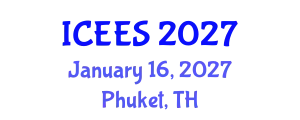 International Conference on Earthquake Engineering and Seismology (ICEES) January 16, 2027 - Phuket, Thailand