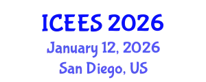 International Conference on Earthquake Engineering and Seismology (ICEES) January 12, 2026 - San Diego, United States