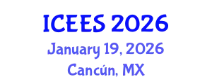 International Conference on Earthquake Engineering and Seismology (ICEES) January 19, 2026 - Cancún, Mexico