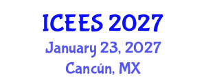 International Conference on Earthquake Engineering and Seismology (ICEES) January 23, 2027 - Cancún, Mexico