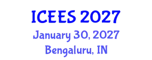International Conference on Earthquake Engineering and Seismology (ICEES) January 30, 2027 - Bengaluru, India