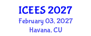 International Conference on Earthquake Engineering and Seismology (ICEES) February 03, 2027 - Havana, Cuba