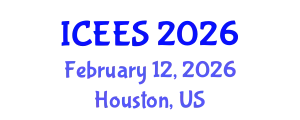 International Conference on Earthquake Engineering and Seismology (ICEES) February 12, 2026 - Houston, United States