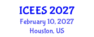 International Conference on Earthquake Engineering and Seismology (ICEES) February 10, 2027 - Houston, United States