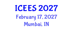 International Conference on Earthquake Engineering and Seismology (ICEES) February 17, 2027 - Mumbai, India