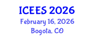 International Conference on Earthquake Engineering and Seismology (ICEES) February 16, 2026 - Bogota, Colombia