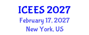 International Conference on Earthquake Engineering and Seismology (ICEES) February 17, 2027 - New York, United States