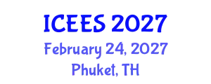 International Conference on Earthquake Engineering and Seismology (ICEES) February 24, 2027 - Phuket, Thailand