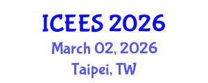 International Conference on Earthquake Engineering and Seismology (ICEES) March 02, 2026 - Taipei, Taiwan