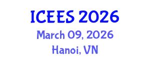 International Conference on Earthquake Engineering and Seismology (ICEES) March 09, 2026 - Hanoi, Vietnam