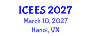 International Conference on Earthquake Engineering and Seismology (ICEES) March 10, 2027 - Hanoi, Vietnam