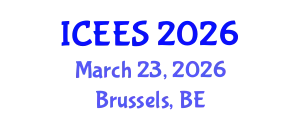 International Conference on Earthquake Engineering and Seismology (ICEES) March 23, 2026 - Brussels, Belgium