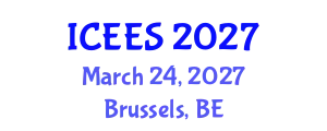 International Conference on Earthquake Engineering and Seismology (ICEES) March 24, 2027 - Brussels, Belgium