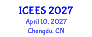 International Conference on Earthquake Engineering and Seismology (ICEES) April 10, 2027 - Chengdu, China