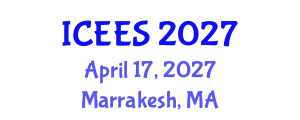 International Conference on Earthquake Engineering and Seismology (ICEES) April 17, 2027 - Marrakesh, Morocco
