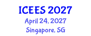 International Conference on Earthquake Engineering and Seismology (ICEES) April 24, 2027 - Singapore, Singapore