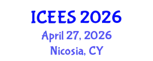 International Conference on Earthquake Engineering and Seismology (ICEES) April 27, 2026 - Nicosia, Cyprus