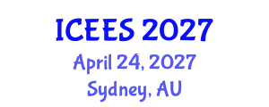 International Conference on Earthquake Engineering and Seismology (ICEES) April 24, 2027 - Sydney, Australia