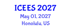 International Conference on Earthquake Engineering and Seismology (ICEES) May 01, 2027 - Honolulu, United States